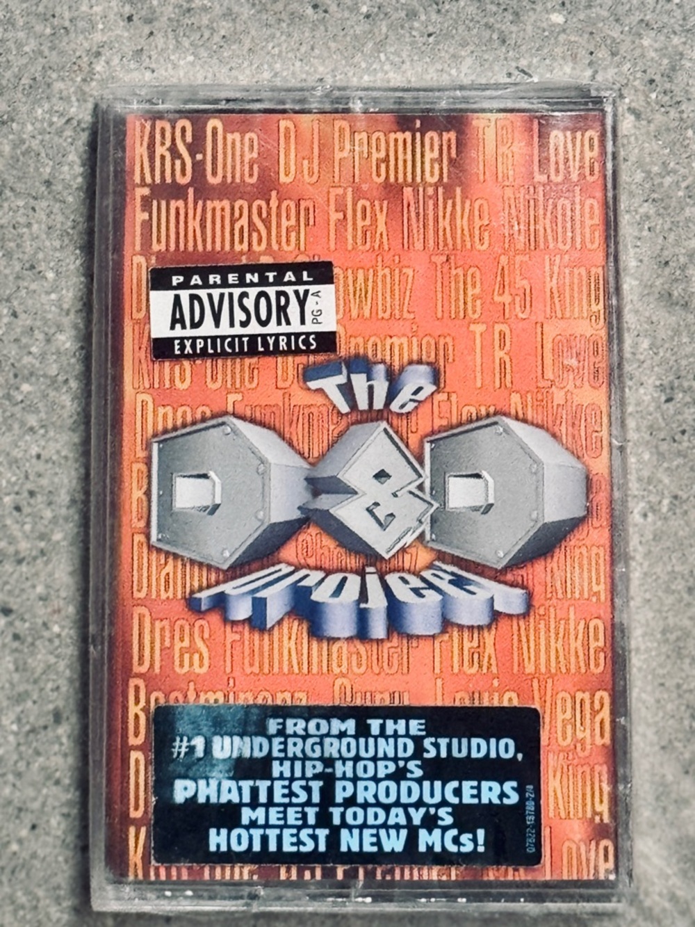 NWT / SEALED - 1995 “D&D Project” Compilation Cassette Tape w/ Hype Stickers